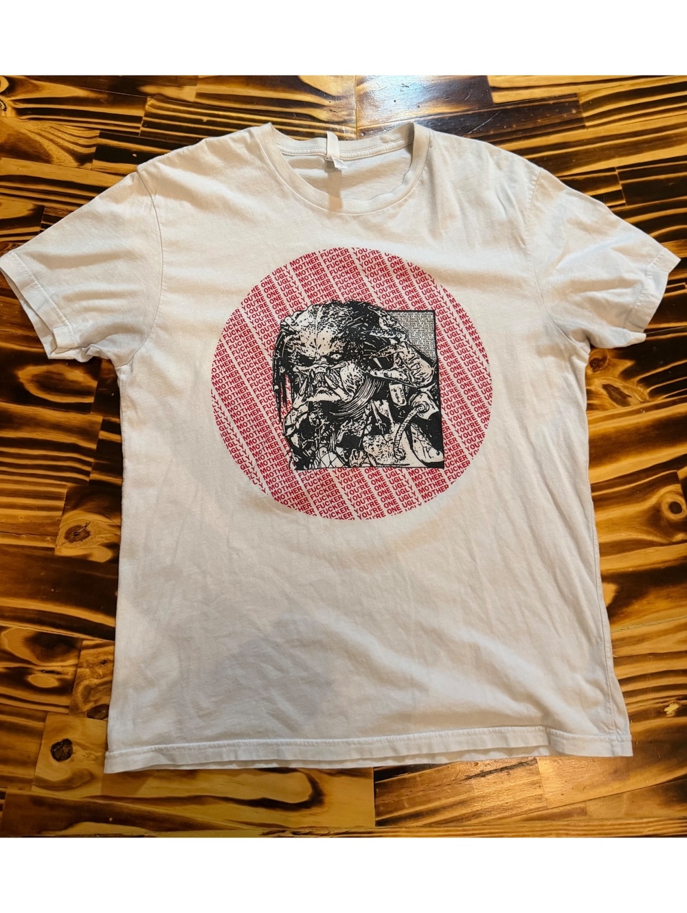 Next Level Apparel white graphic T-shirt